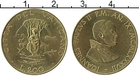 Продать Монеты Ватикан 200 лир 1987 Биметалл