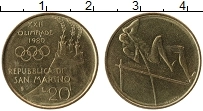 Продать Монеты Сан-Марино 20 лир 1980 Медь