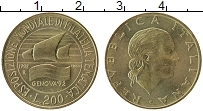 Продать Монеты Италия 200 лир 1992 Бронза