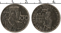 Продать Монеты Сан-Марино 100 лир 1994 Медно-никель