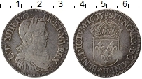 Продать Монеты Франция 1/2 экю 1662 Серебро