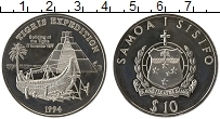 Продать Монеты Самоа 10 долларов 1994 Серебро