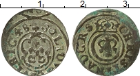 Продать Монеты Рига 1 солид 1643 Серебро