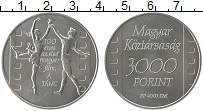 Продать Монеты Венгрия 3000 форинтов 2001 Серебро
