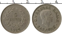 Продать Монеты Саравак 5 центов 1927 Медно-никель