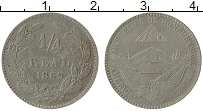 Продать Монеты Гондурас 1/4 реала 1870 Медно-никель