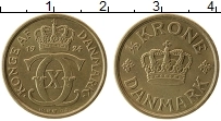 Продать Монеты Дания 1/2 кроны 1924 Бронза