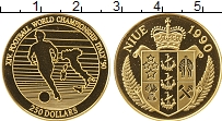 Продать Монеты Ниуэ 250 долларов 1990 Золото