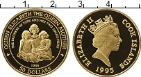 Продать Монеты Острова Кука 50 долларов 1995 Золото