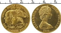 Продать Монеты Острова Кука 100 долларов 1976 Золото