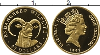 Продать Монеты Острова Кука 25 долларов 1997 Золото