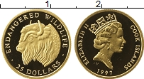 Продать Монеты Острова Кука 25 долларов 1997 Золото