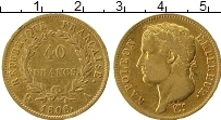 Продать Монеты Франция 40 франков 1808 Золото