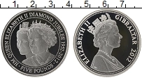 Продать Монеты Гибралтар 5 фунтов 2012 Серебро
