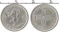 Продать Монеты Норвегия 25 эре 1919 Серебро