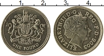 Продать Монеты Великобритания 1 фунт 2003 Медно-никель