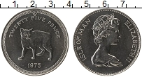 Продать Монеты Остров Мэн 25 пенсов 1975 Медно-никель