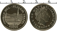 Продать Монеты Остров Мэн 1 фунт 2006 Латунь