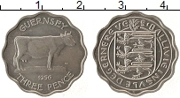 Продать Монеты Гернси 3 пенса 1956 Медно-никель