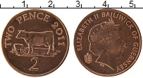 Продать Монеты Гернси 2 пенса 2003 сталь с медным покрытием