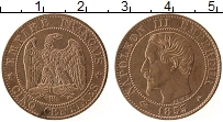 Продать Монеты Франция 5 сантим 1855 Медь