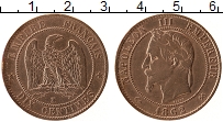 Продать Монеты Франция 10 сантим 1863 Медь