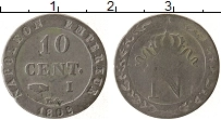 Продать Монеты Франция 10 сантим 1808 Медь