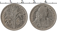 Продать Монеты Индокитай 20 центов 1941 Медно-никель