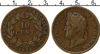 Продать Монеты Франция 10 сантим 1839 Медь