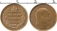 Продать Монеты Великобритания 1/3 фартинга 1902 Медь