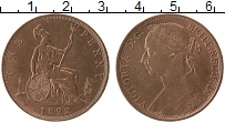 Продать Монеты Великобритания 1 пенни 1874 Медь