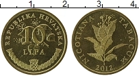 Продать Монеты Хорватия 10 лип 2005 сталь покрытая латунью