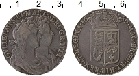 Продать Монеты Великобритания 1/2 кроны 1689 Серебро