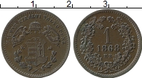Продать Монеты Венгрия 1 крейцер 1868 Медь