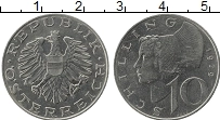 Продать Монеты Австрия 10 шиллингов 1979 Медно-никель