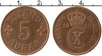 Продать Монеты Исландия 5 аурар 1940 Бронза