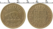 Продать Монеты Гренландия 1 крона 1926 Бронза