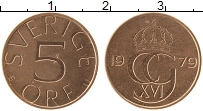 Продать Монеты Швеция 5 эре 1978 Медь