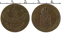 Продать Монеты Австрия 1/2 крейцера 1816 Медь