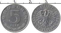 Продать Монеты Австрия 5 грош 1980 Цинк
