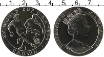 Продать Монеты Остров Мэн 1 крона 1994 Медно-никель