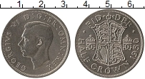 Продать Монеты Великобритания 1/2 кроны 1949 Медно-никель