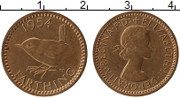 Продать Монеты Великобритания 1 фартинг 1956 Бронза