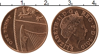 Продать Монеты Великобритания 1 пенни 2010 Медь