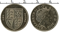 Продать Монеты Великобритания 1 фунт 2008 Латунь