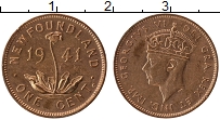 Продать Монеты Ньюфаундленд 1 цент 1941 Медь
