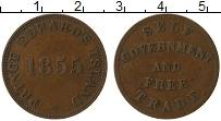Продать Монеты Остров Принца Эдварда 1/2 пенни 1855 Медь