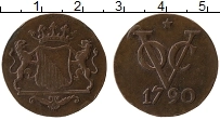 Продать Монеты Нидерландская Индия 1 дьюит 1790 Медь