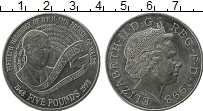 Продать Монеты Великобритания 5 фунтов 1998 Медно-никель