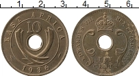 Продать Монеты Восточная Африка 10 центов 1936 Бронза